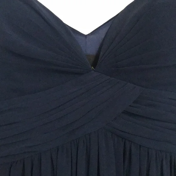 Ocean of Elegance Navy Maxi Dress. Prom! - Picture 9 of 12